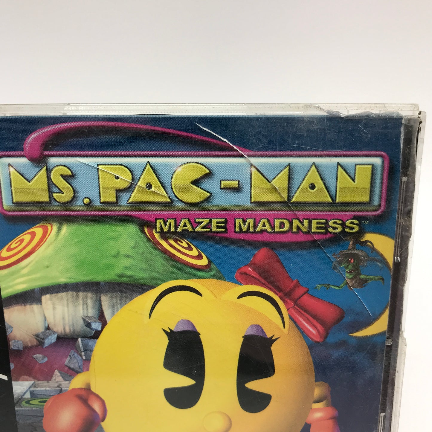 Ms. Pac-Man Maze Madness (Sony PlayStation 1 PS1, 2000) CIB w Registration Card