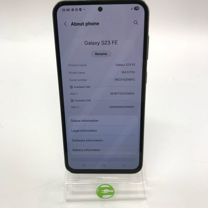 Samsung Galaxy s23 FE SM-S711U T-Mobile Locked 128 GB