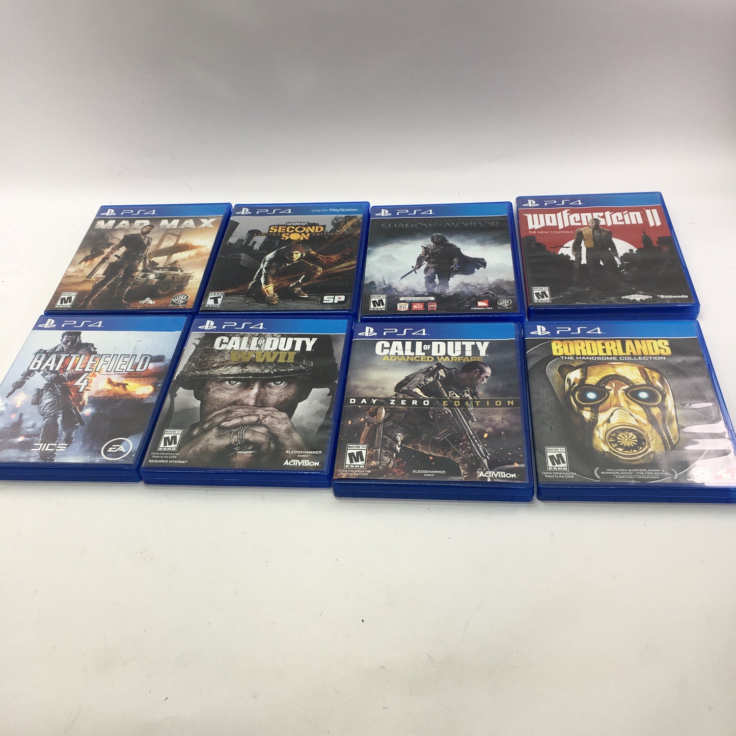 50 Sony PlayStation 4 PS4 Games [Call of Duty, Wolfenstein, Far Cry, and More]