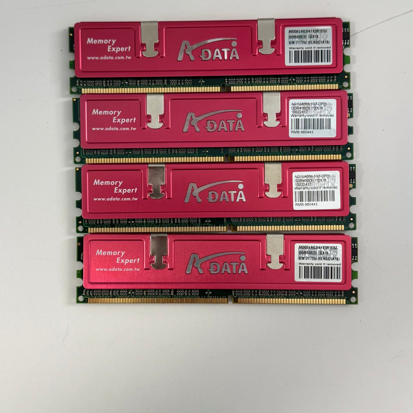 ADATA Memory expert 32GB (4x8GB) RAM DDR1 2133MHz AD1U4A1G3-DRH