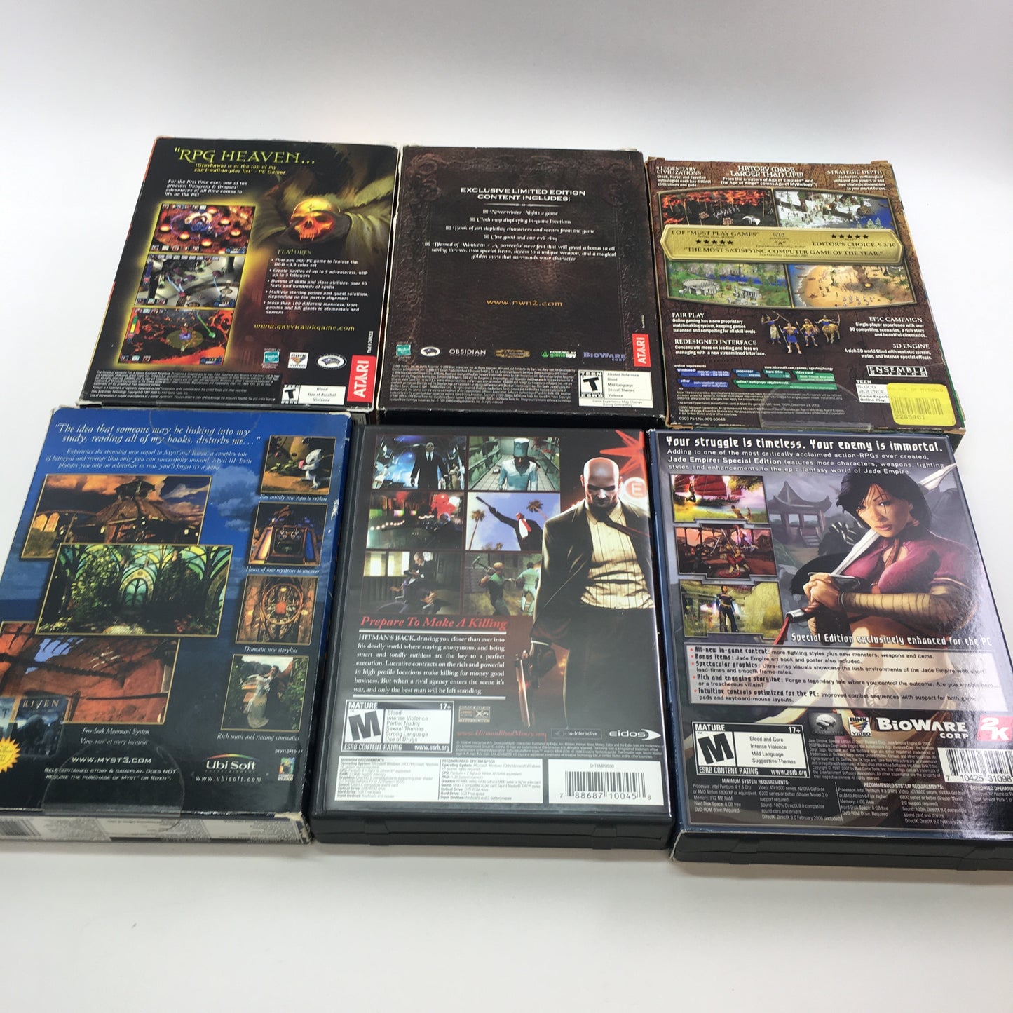 Lot of 38 PC Games[Medal of Honor, Age of Mythology, Fallout New Vegas and More]