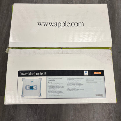 1998 Apple Power Macintosh G3 G3 300-MHz 64MB 6GB HDD Crystal Blue M5183 CIB