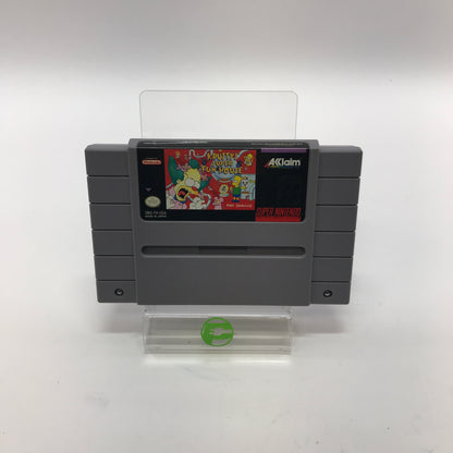 Krusty's Super Fun House (Super Nintendo SNES, 1992) Tested Works