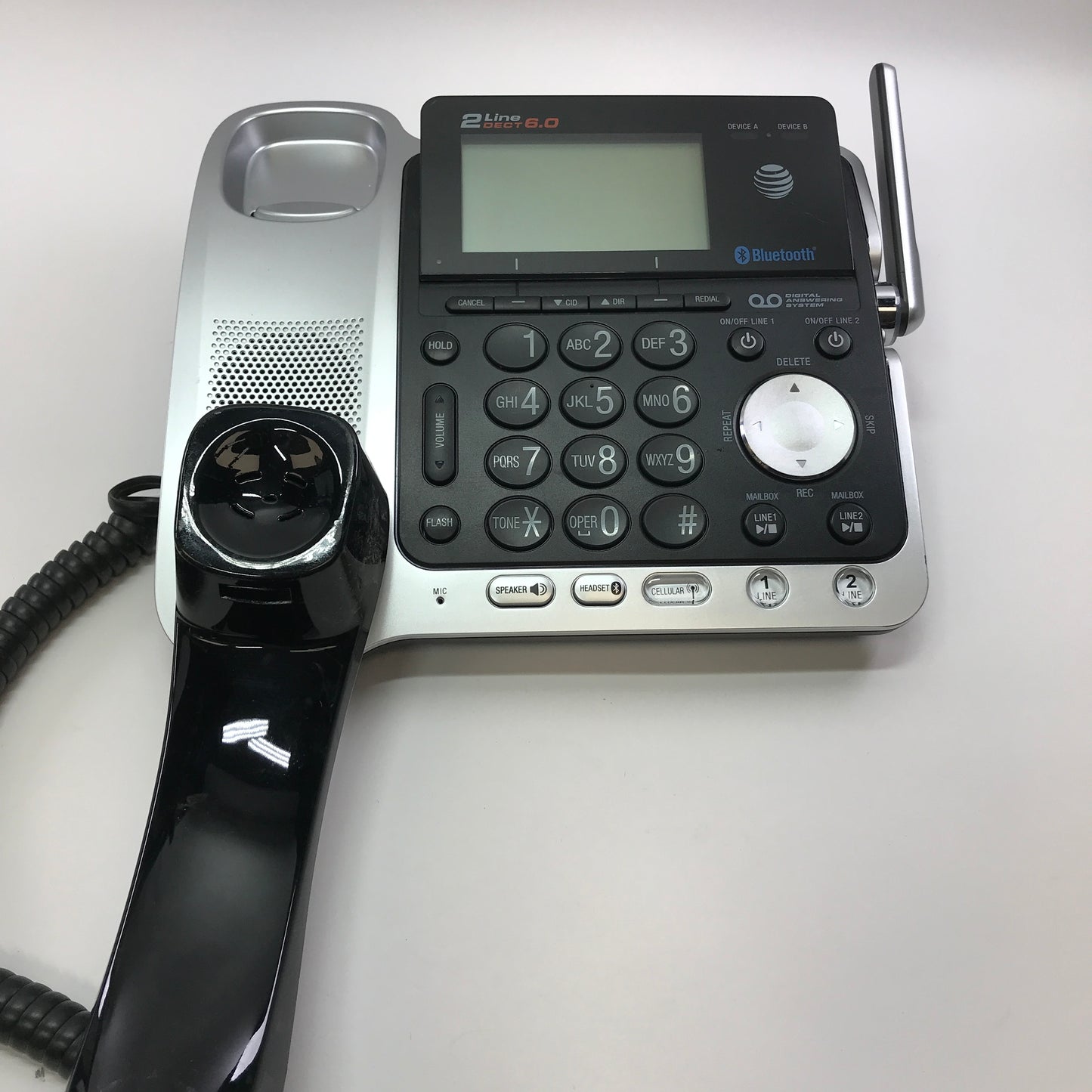 AT&T TKL86109 Corded/Cordless Telephone w/ Answering System with Bluetooth