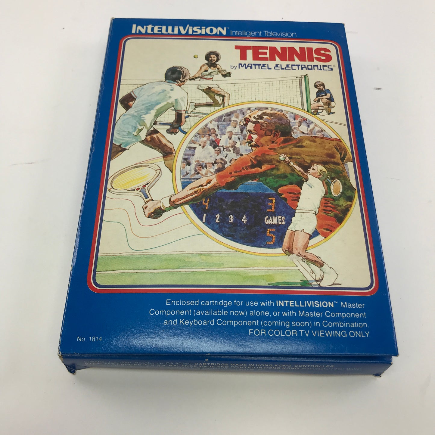 Intellivision Master Component Sports Games [NFL Football, Tennis and More]