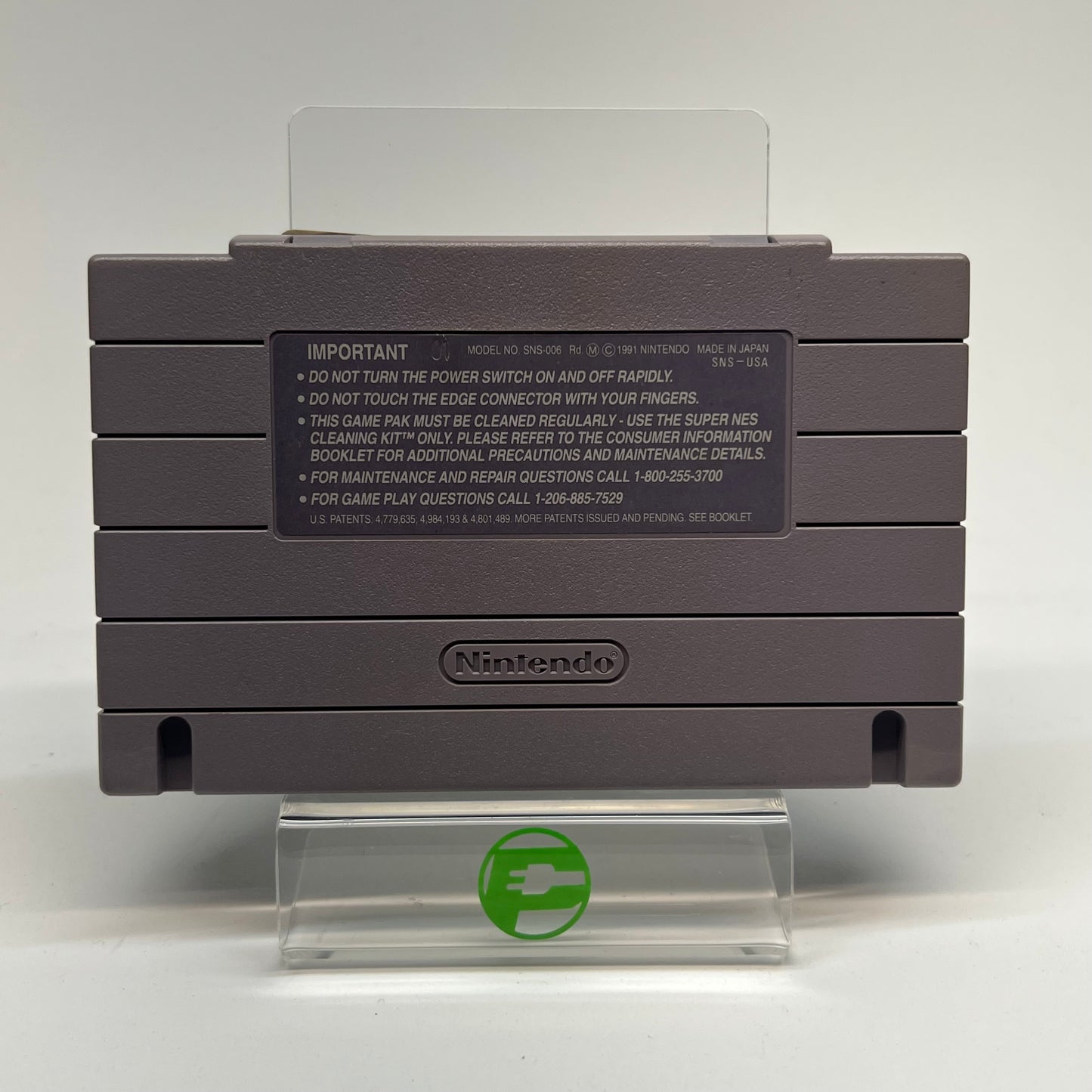 UN Squadron (Super Nintendo SNES, 1991) Cartridge Only