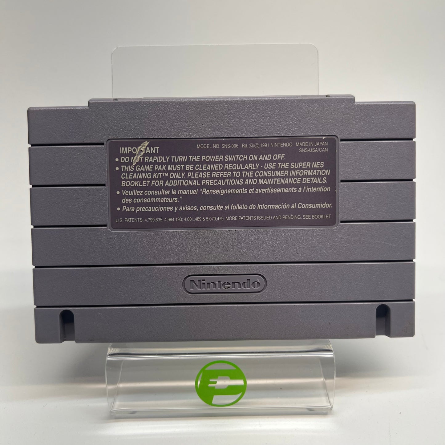 BlaZeon (Super Nintendo SNES, 1992) Cartridge Only