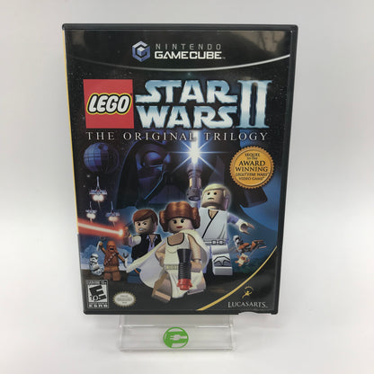 LEGO Star Wars II Original Trilogy (Nintendo GameCube, 2006) CIB Tested