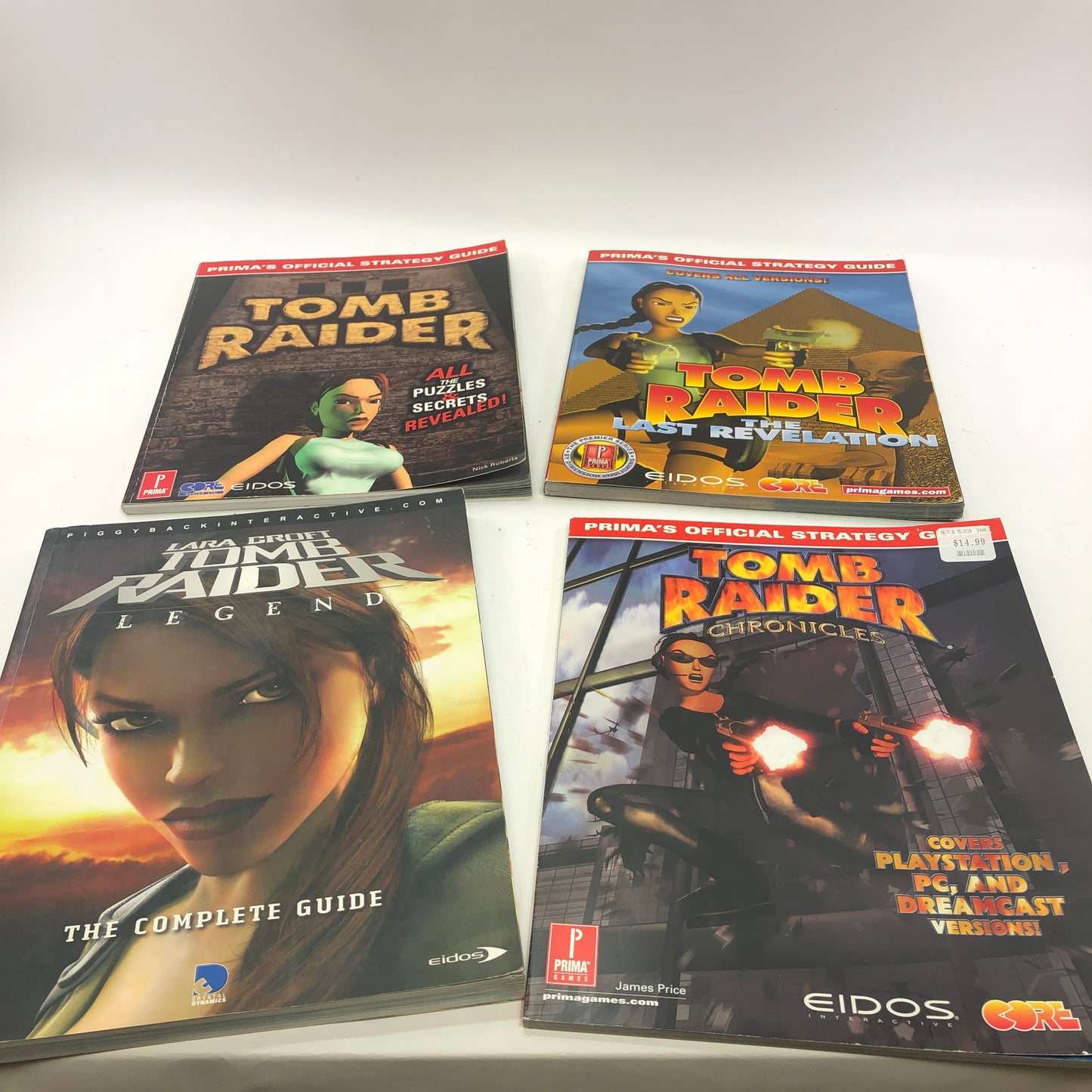 Tomb Raider Strategy Guide Collection [Legend, Chronicles, and More]