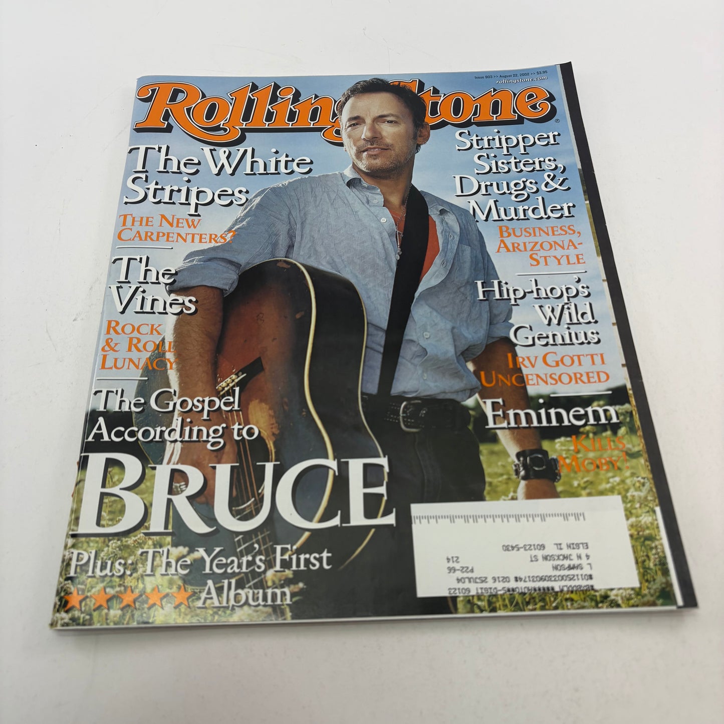 Lot of 11 RollingStones Magazine From 2002 ISSUE'S