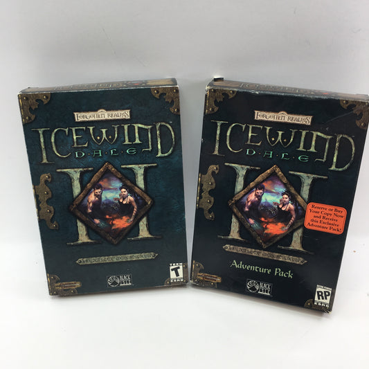 Icewind Dale II and Adventure Pack w Trading Cards and Bonus Disc for PC