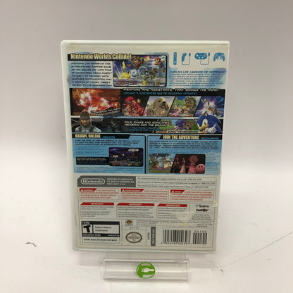 Super Smash Bros. Brawl (Nintendo Wii, 2008) Complete w Manual, No Inserts