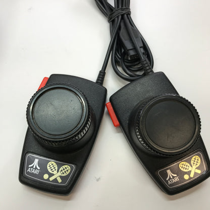 Atari 2600 w/ Paddle Controller, Super Action Controller and TI Joystick