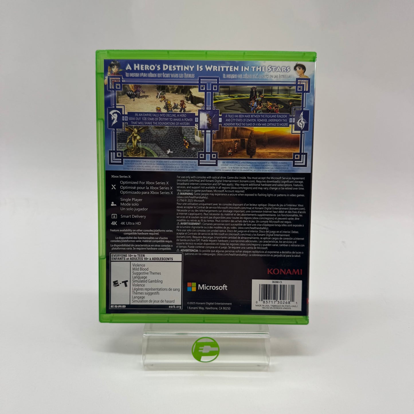 Suikoden I & II HD Remaster [Day One Edition] (Microsoft Xbox Series X, 2025)