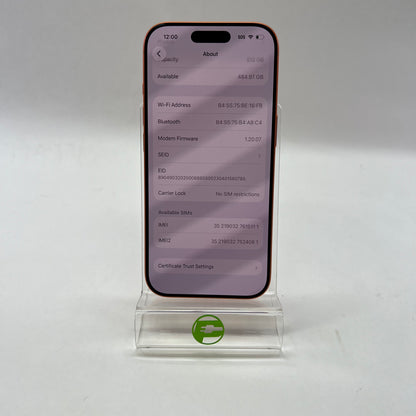 Factory Unlocked Apple iPhone 17 Pro 512GB Cosmic Orange MG7P4LL/A