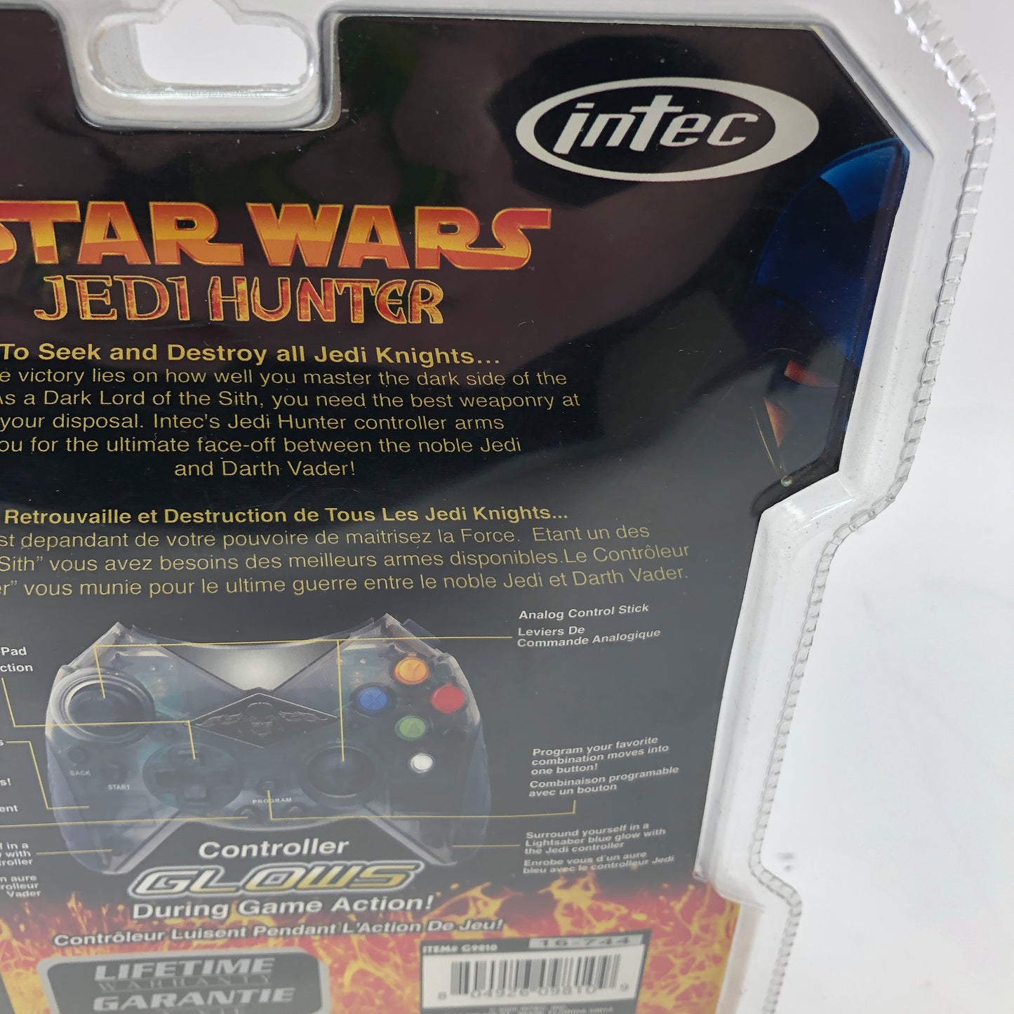 New Intec Star Wars Jedi Hunter Officially Licensed Controller For Original Xbox