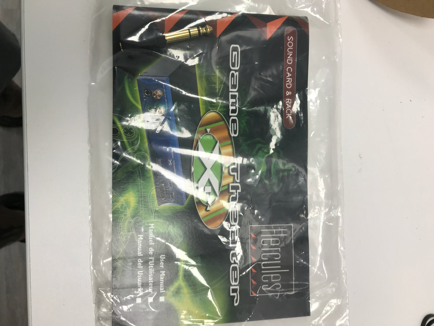 Hercules Game Theater XP Decoder Sound Card 7.1 For DVD Games Music MP3 - Used