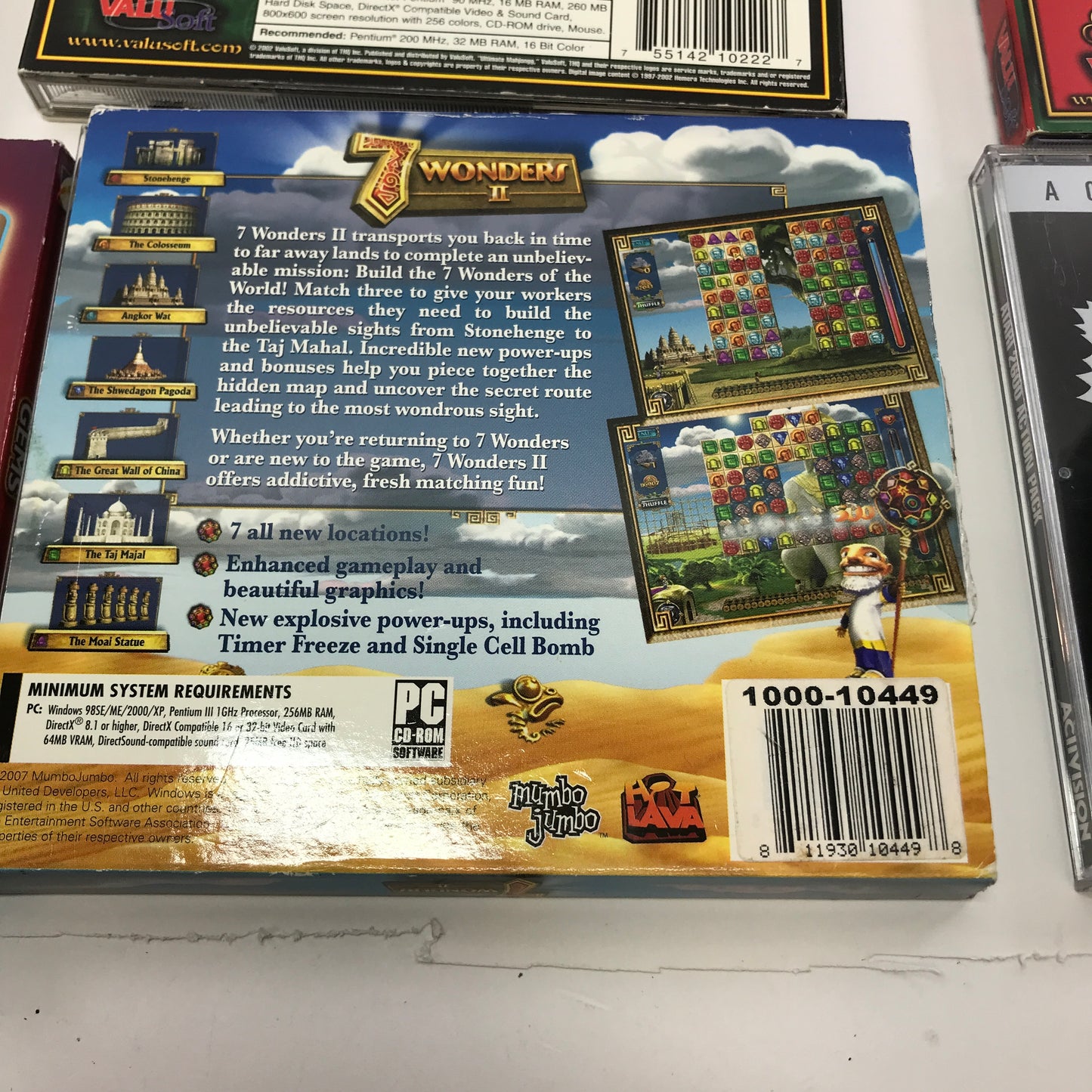 Lot of 9 Find-It, Multi-Game Packs for PC [Luxor, Mahjongg, Atari2600 and More]