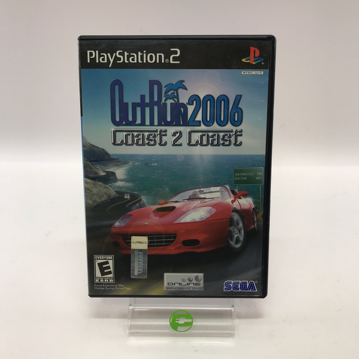 OutRun 2006 Coast 2 Coast (Sony PlayStation 2 PS2, 2006) Tested Works