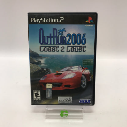 OutRun 2006 Coast 2 Coast (Sony PlayStation 2 PS2, 2006) Tested Works