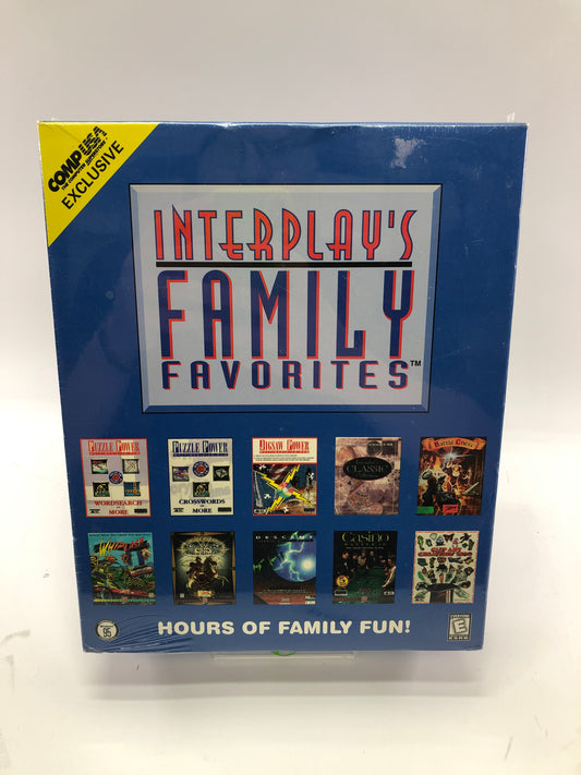 New Interplay's Family Favorites (PC, NaN) Factory Sealed