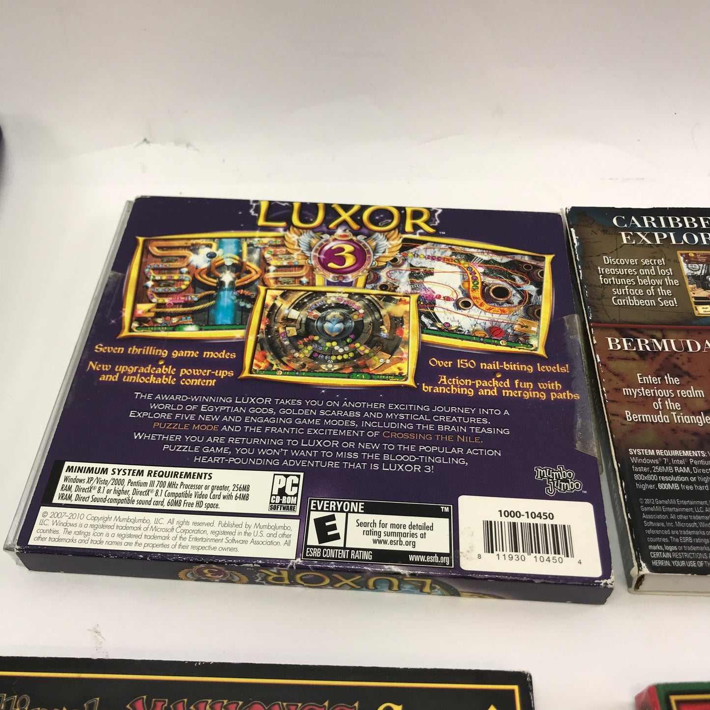 Lot of 9 Find-It, Multi-Game Packs for PC [Luxor, Mahjongg, Atari2600 and More]