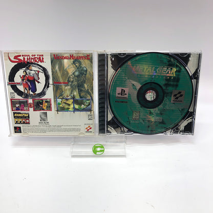 Metal Gear Solid VR Missions (Sony PlayStation 1 PS1, 1999) CIB w Reg Card
