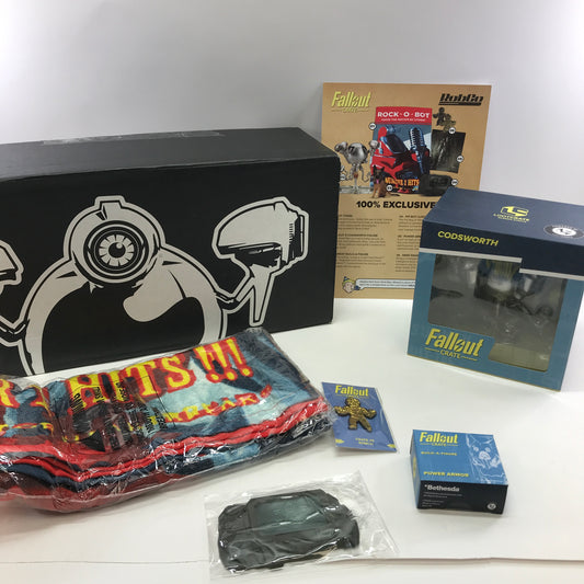 Fallout Loot Crate #5 Robco Complete in Original Box w All Inserts