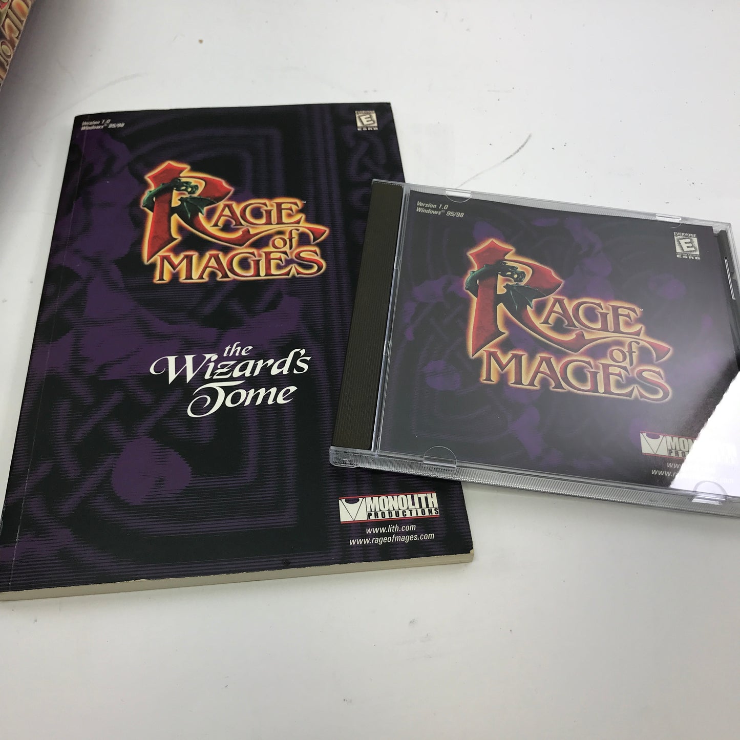 Rage of Mages (PC, 1997) w/ Original Big Box and Manual, CIB