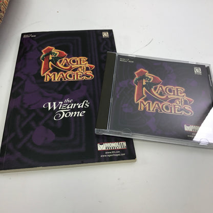 Rage of Mages (PC, 1997) w/ Original Big Box and Manual, CIB