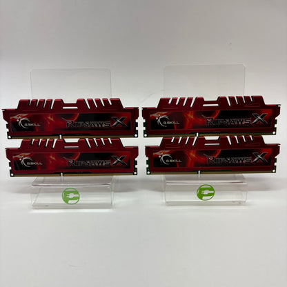 G.Skill RipJaws 16GB (4×4GB) RAM DDR3 1600MHz F3-12800CL9D-8GBXL