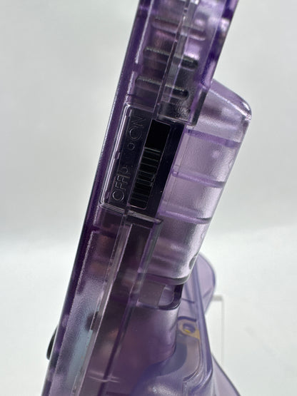 Nintendo Game Boy Color Handheld Game Console CGB-001 Translucent Atomic Purple