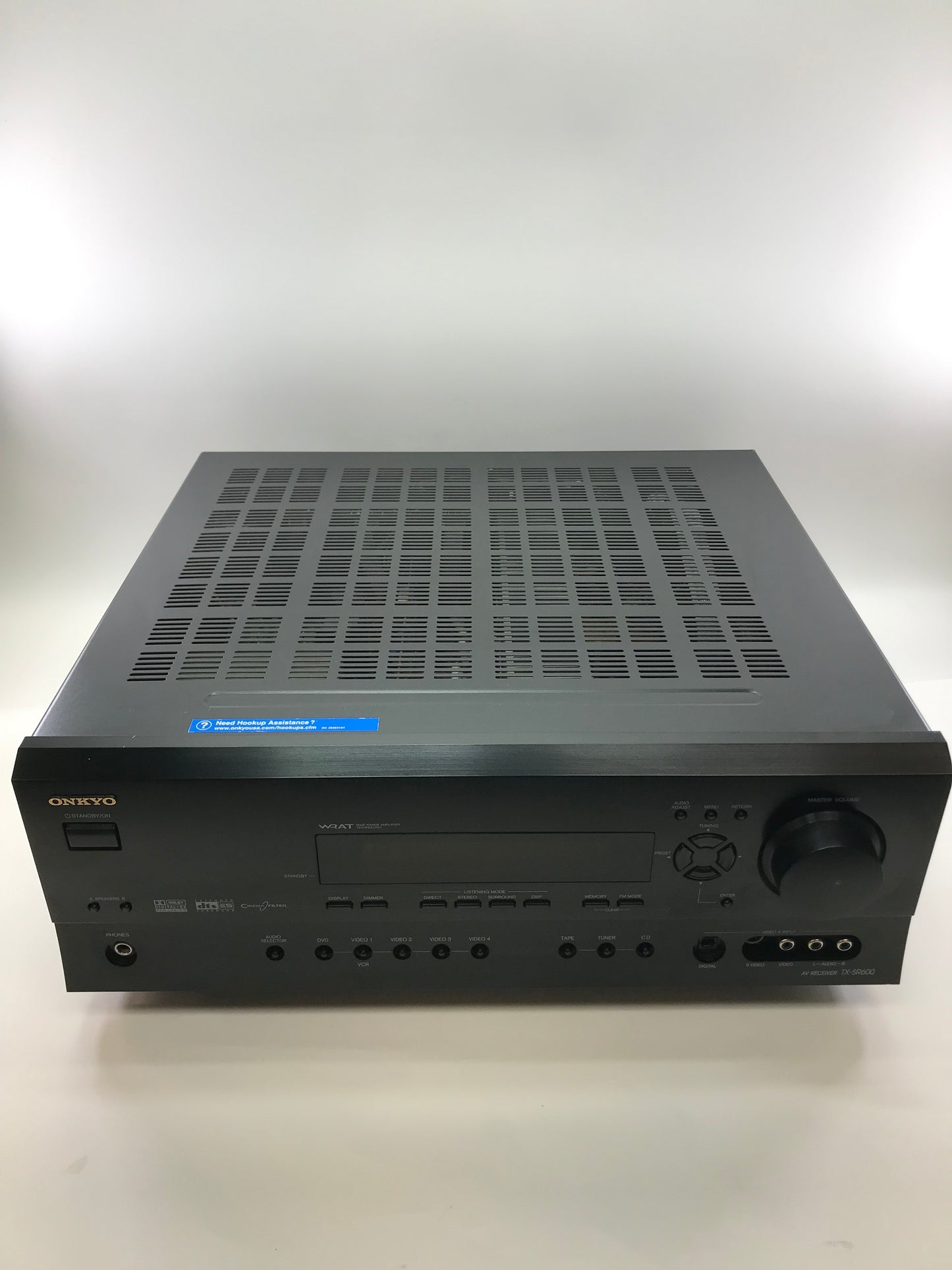 Onkyo AV Receiver TX-SR600 - Powers On