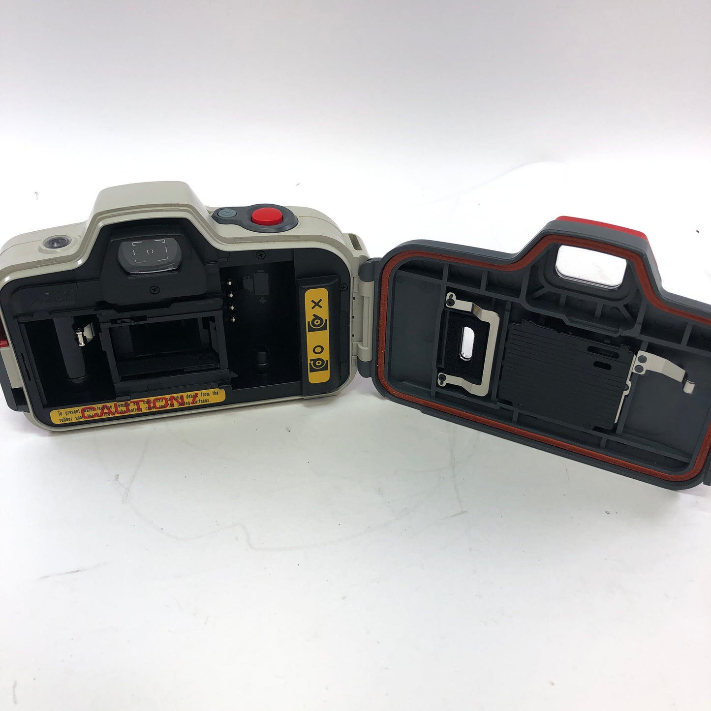 Broken Canon WP-1 35MM Film Camera No Battery Parts Only READ