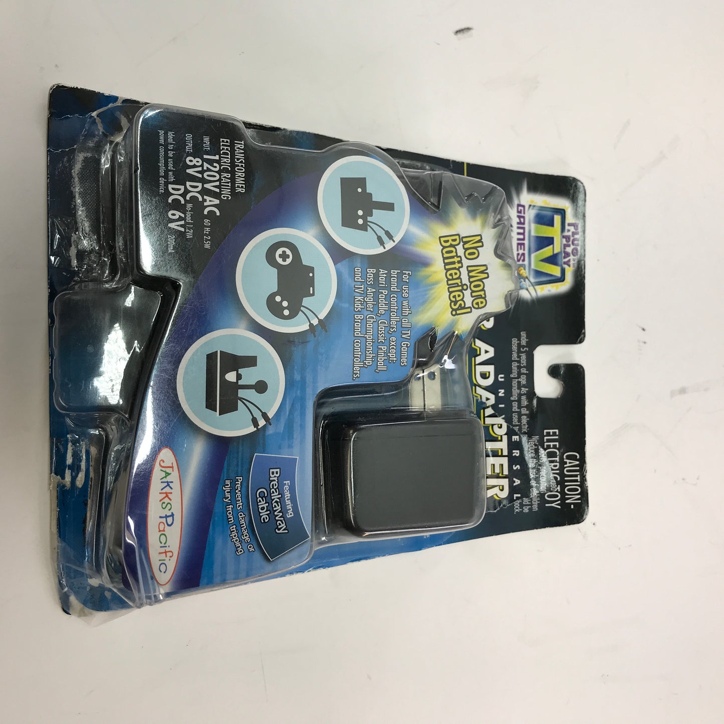 TV Games Atari Joystick Plug N Play 2503TN-N w Power Adapter