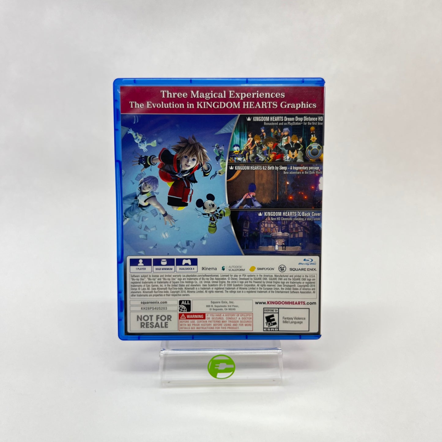 Kingdom Hearts HD 2.8 Final Chapter Prologue [Limited Edition] (Sony PS4, 2017)