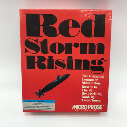 Red Storm Rising (PC, 1989) w/ Original Box and All Inserts, CIB
