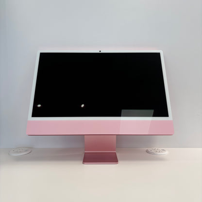 2024 Apple iMac 24" M4 10 Core 4.5GHz 16GB RAM 256GB SSD Pink MWV43LL/A