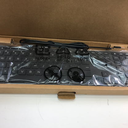 New HP Wired Desktop  Keyboard 320K  Lot of 3 HP Desktop Keyboards