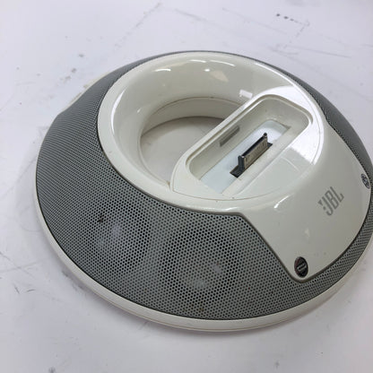 JBL On-Stage II Portable Party Speaker White 6317 w Remote and Remote Manual