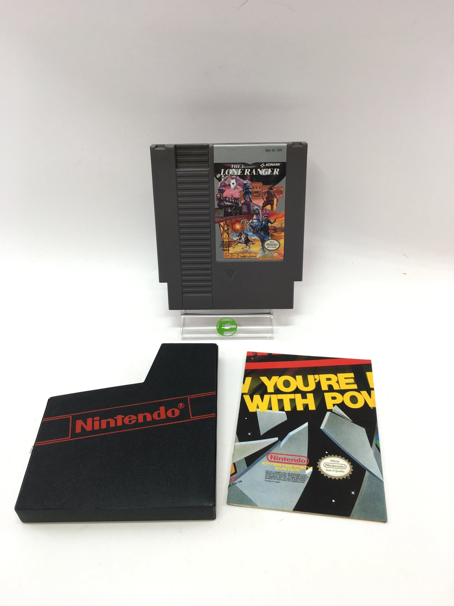 Lone Ranger (Nintendo NES, 1991) Tested and Working w/ Dust Sleeve