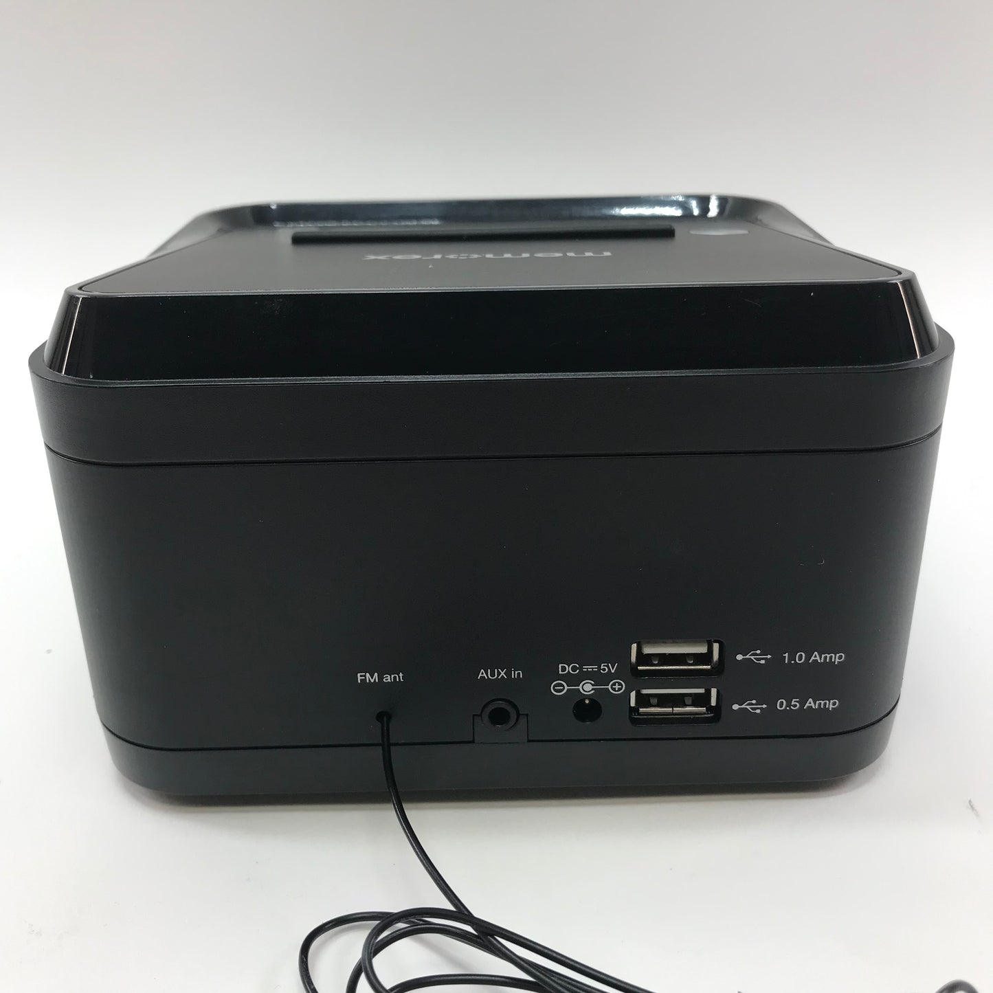 Memorex MC8431 Digital Alarm Clock - 2 USB-A Charging Ports