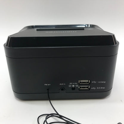 Memorex MC8431 Digital Alarm Clock - 2 USB-A Charging Ports