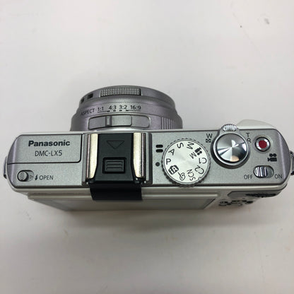 Panasonic Lumix DMC-LX5 DMC-LX5 10.1 Digital Camera Tested and Working