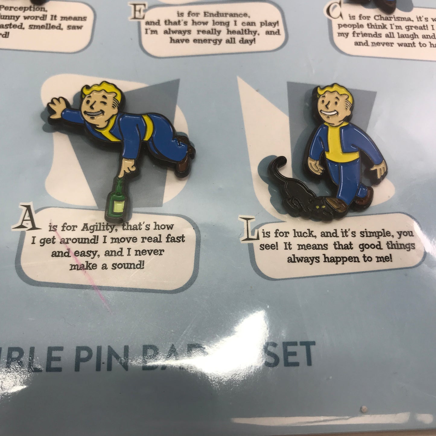 New You're S.P.E.C.I.A.L Fallout Collectable Pin Badge Set