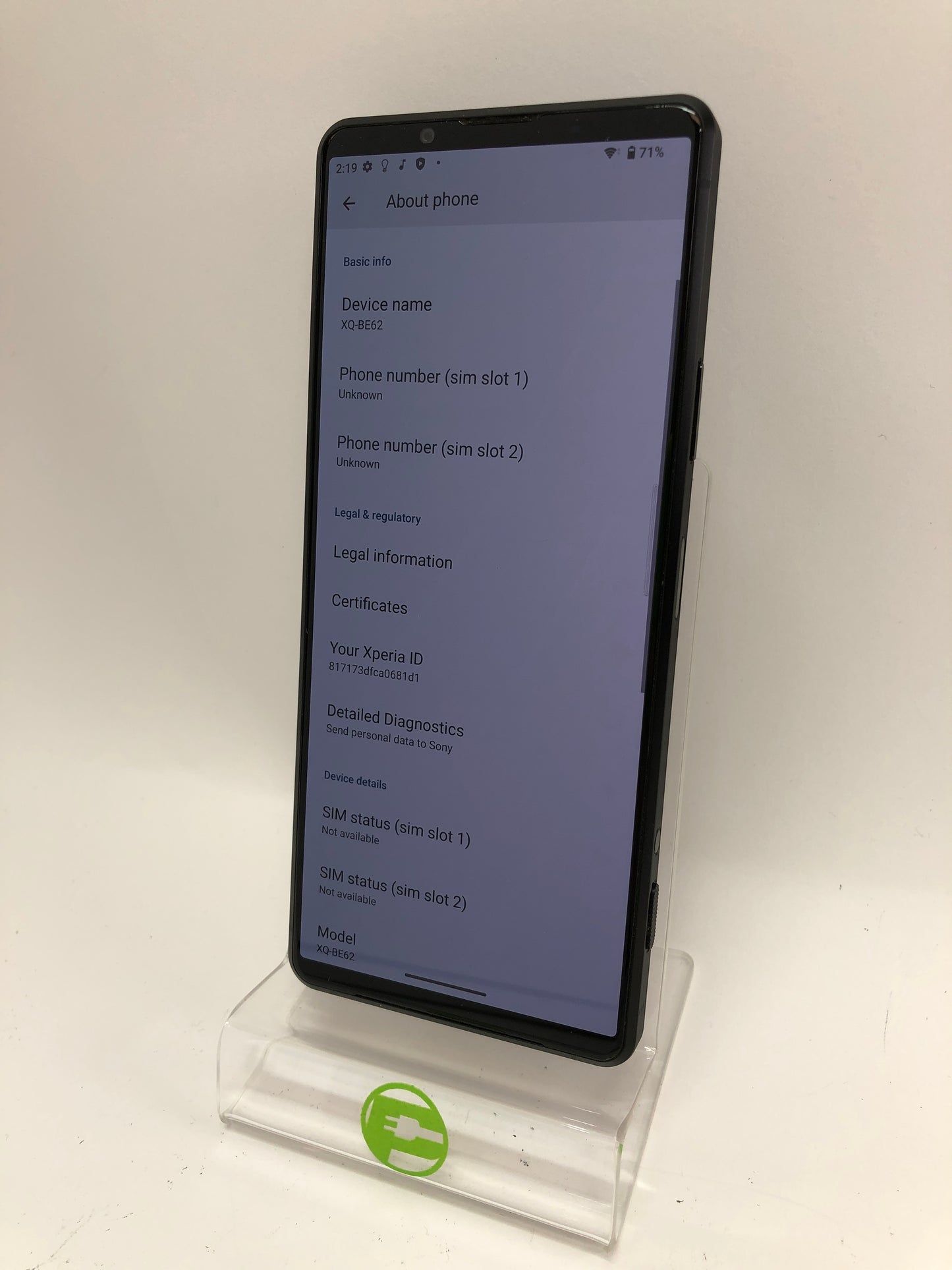 Factory Unlocked SONY Xperia Pro-I 512GB 13 Black XQ-BE62