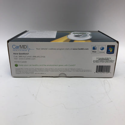 New CarMD Vehicle Health System OBD2 Diagnostic Code Reader 2100