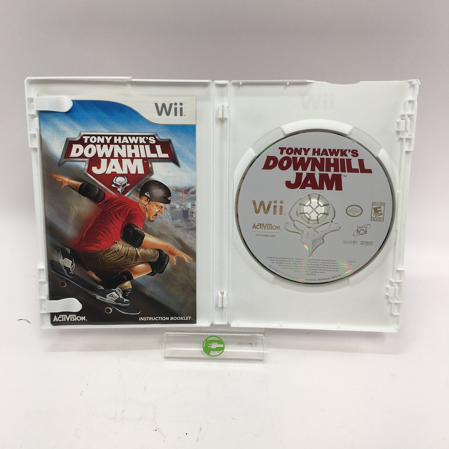 Nintendo Wii Tony Hawk's Birdhouse Wireless Skateboard Limited Edition w/ Dongle