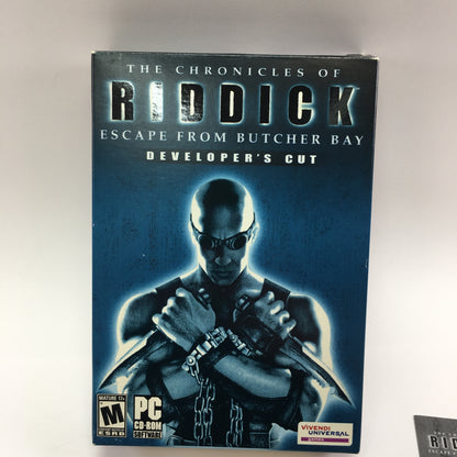 Chronicles of Riddick Escape From Butcher Bay [Developer's Cut] (PC, 2004)