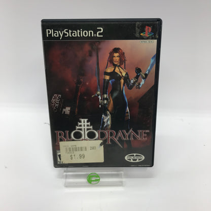 Bloodrayne 2 (Sony PlayStation 2 PS2, 2004) Complete in Box w Manual CIB